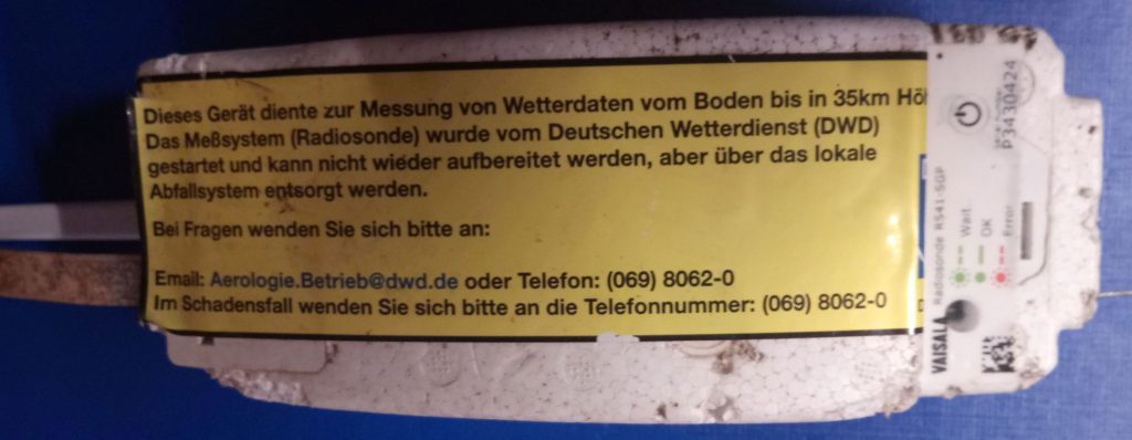 Bild: Radiosonde RS41